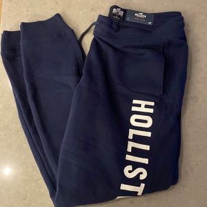 Hollister Logo Graphic Sweat Pants - Brand New with Tag